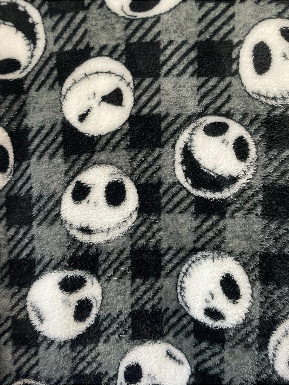 Disney Nightmare Before Christmas Jack Skellington Plush Bathrobe Kid SZ S (6/7)